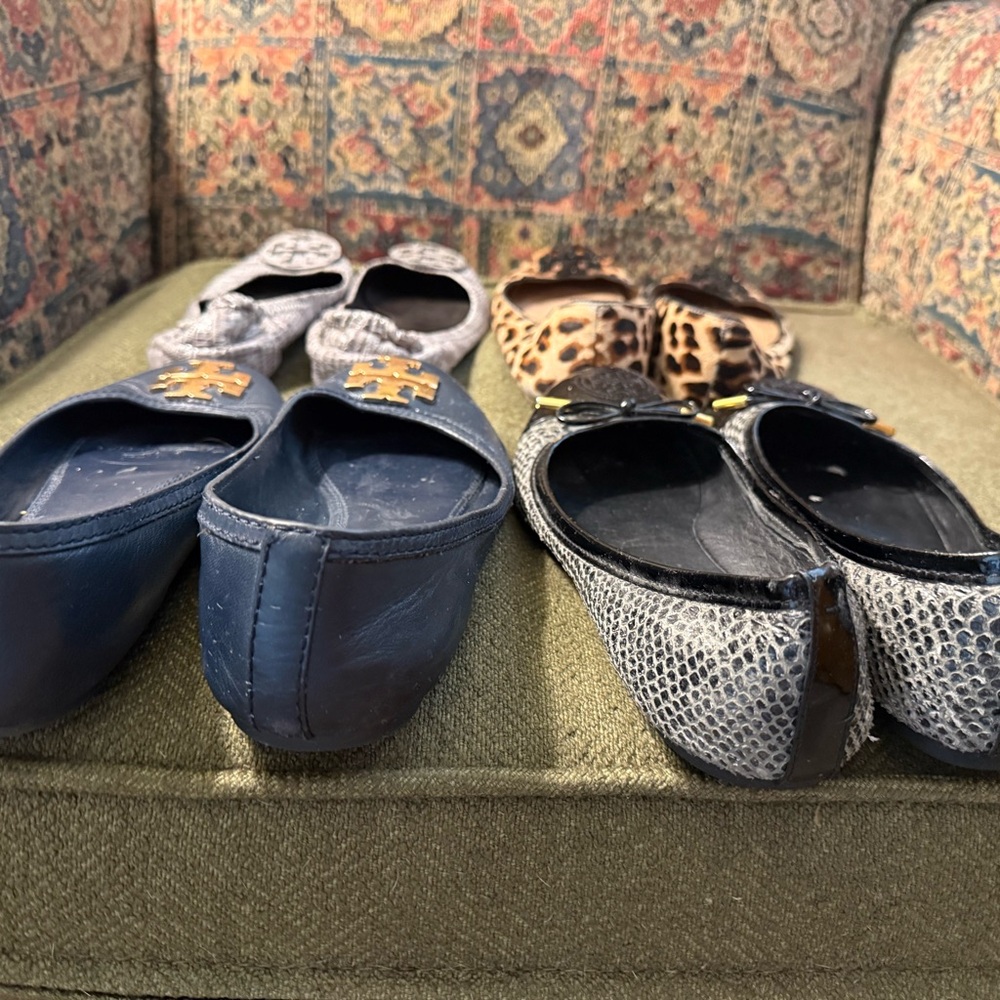 Tory Burch Flats with Signature Medallion Multiple - Picture 2 of 4
